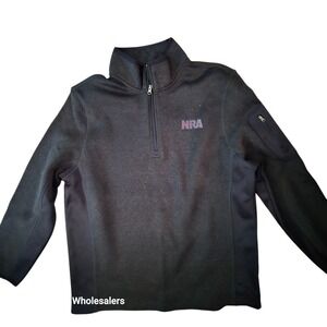 NRA Pullover Jacket Mens Quarter‎ Zip Activewear Outdoor Top XL